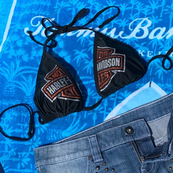 HarleyDavidson Swim New Style Sexy Harley Davidson Branded Bikini